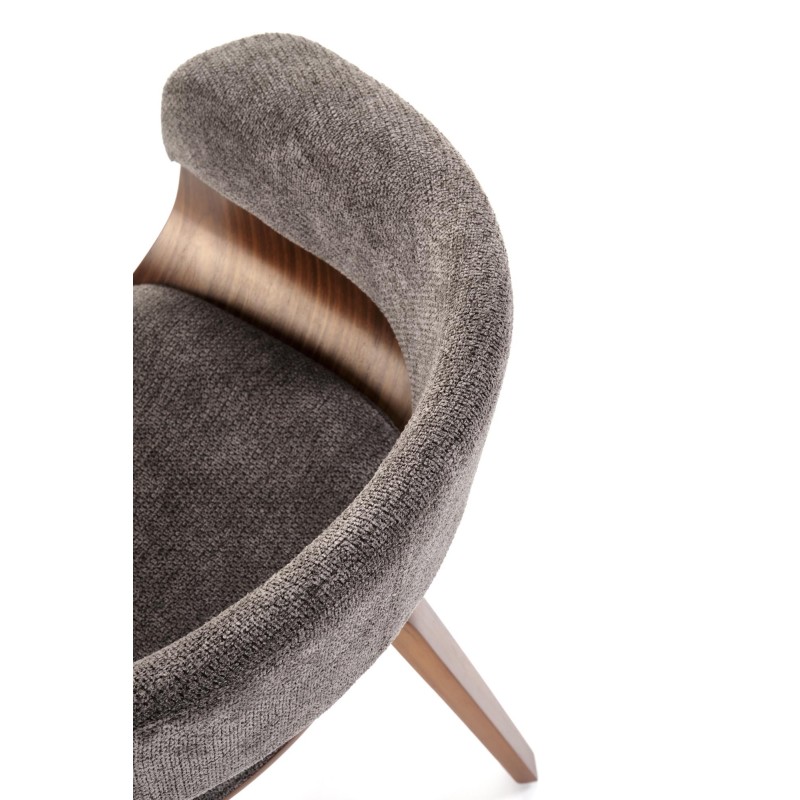 'K545 Ash Grey / Walnut Chair' 'K545 Ash Grey / Walnut Chair'