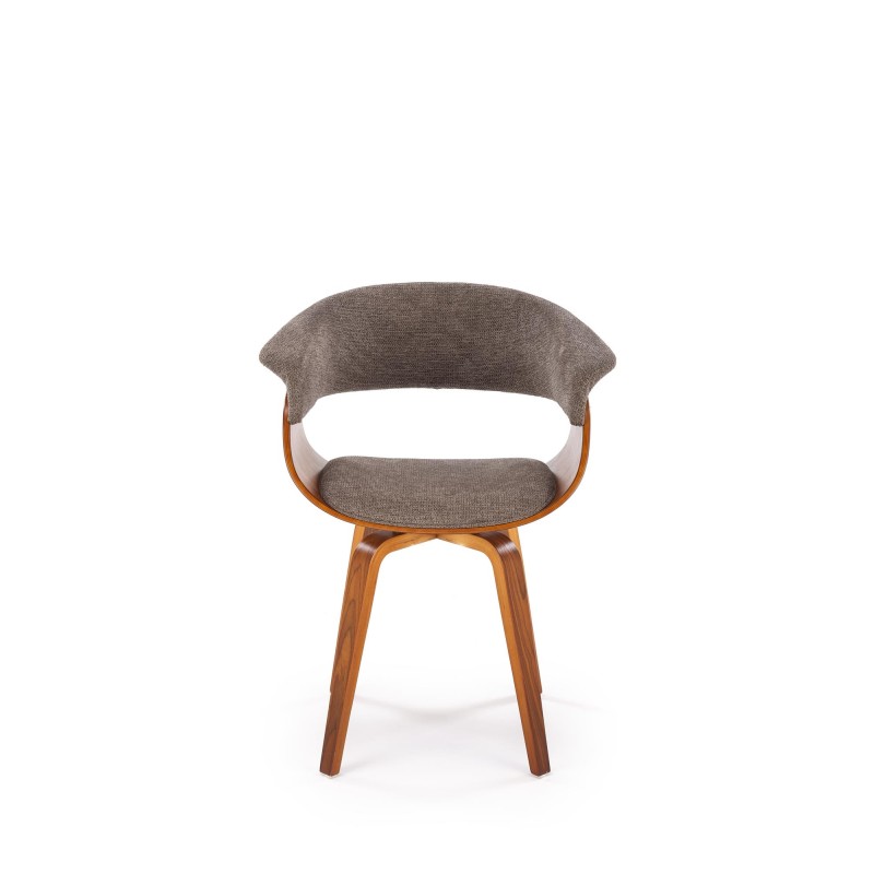'K545 Ash Grey / Walnut Chair' 'K545 Ash Grey / Walnut Chair'