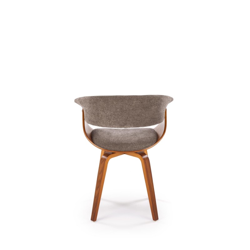 'K545 Ash Grey / Walnut Chair' 'K545 Ash Grey / Walnut Chair'