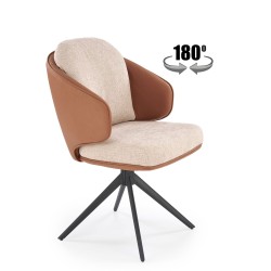 'K554 Brown / Beige Chair'