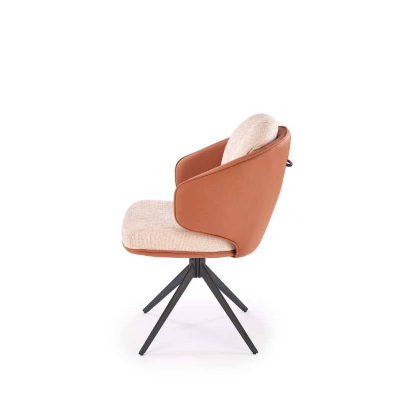 'K554 Brown / Beige Chair' 'K554 Brown / Beige Chair'