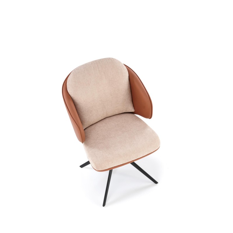 'K554 Brown / Beige Chair' 'K554 Brown / Beige Chair'