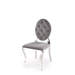 'K555 Ash Grey / Silver Chair'