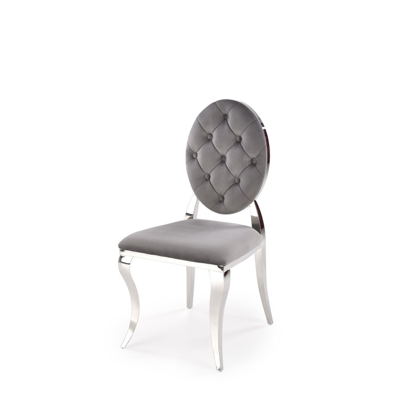 'K555 Ash Grey / Silver Chair' 'K555 Ash Grey / Silver Chair'