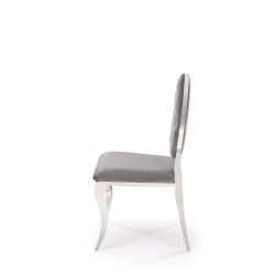'K555 Ash Grey / Silver Chair' 'K555 Ash Grey / Silver Chair'