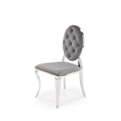 'K555 Ash Grey / Silver Chair' 'K555 Ash Grey / Silver Chair'