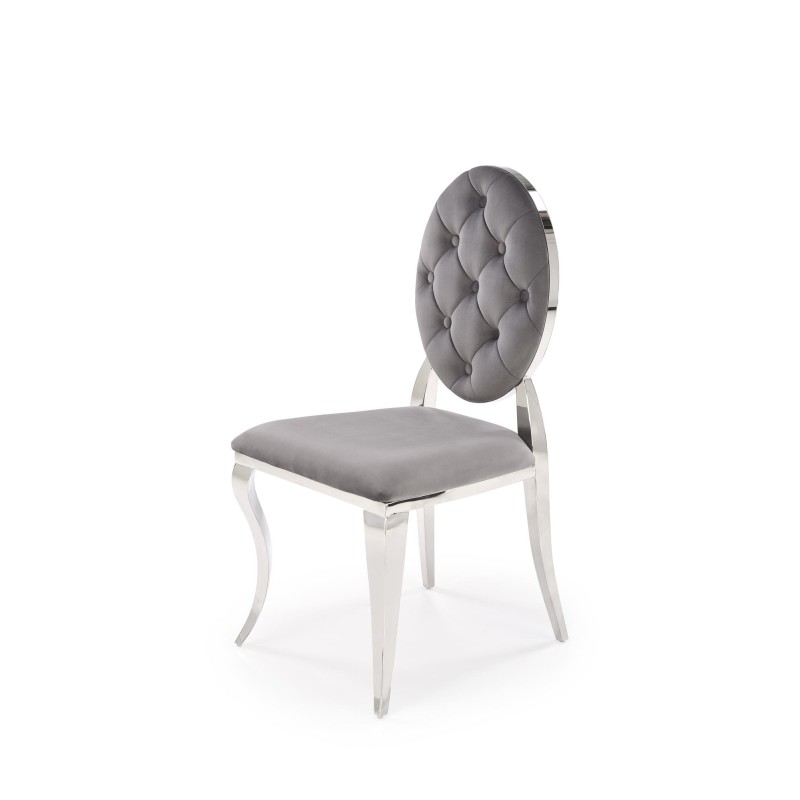 'K555 Ash Grey / Silver Chair' 'K555 Ash Grey / Silver Chair'