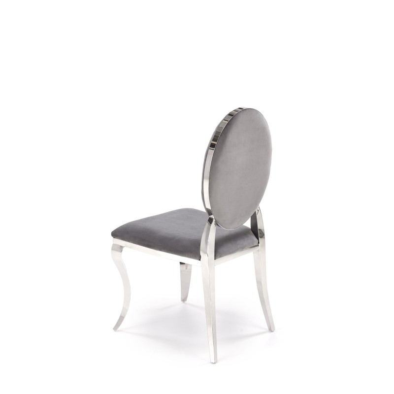 'K555 Ash Grey / Silver Chair' 'K555 Ash Grey / Silver Chair'