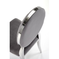 'K555 Ash Grey / Silver Chair' 'K555 Ash Grey / Silver Chair'