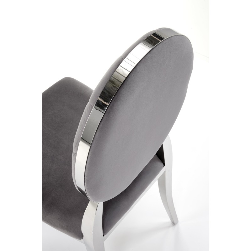 'K555 Ash Grey / Silver Chair' 'K555 Ash Grey / Silver Chair'
