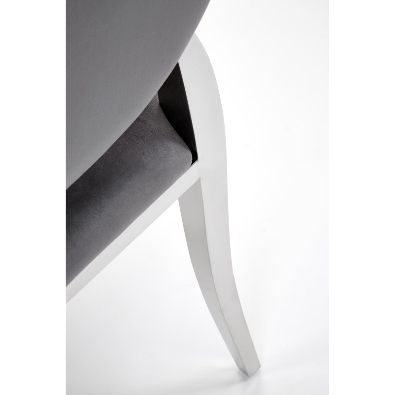 'K555 Ash Grey / Silver Chair' 'K555 Ash Grey / Silver Chair'