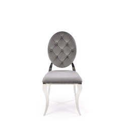 'K555 Ash Grey / Silver Chair' 'K555 Ash Grey / Silver Chair'
