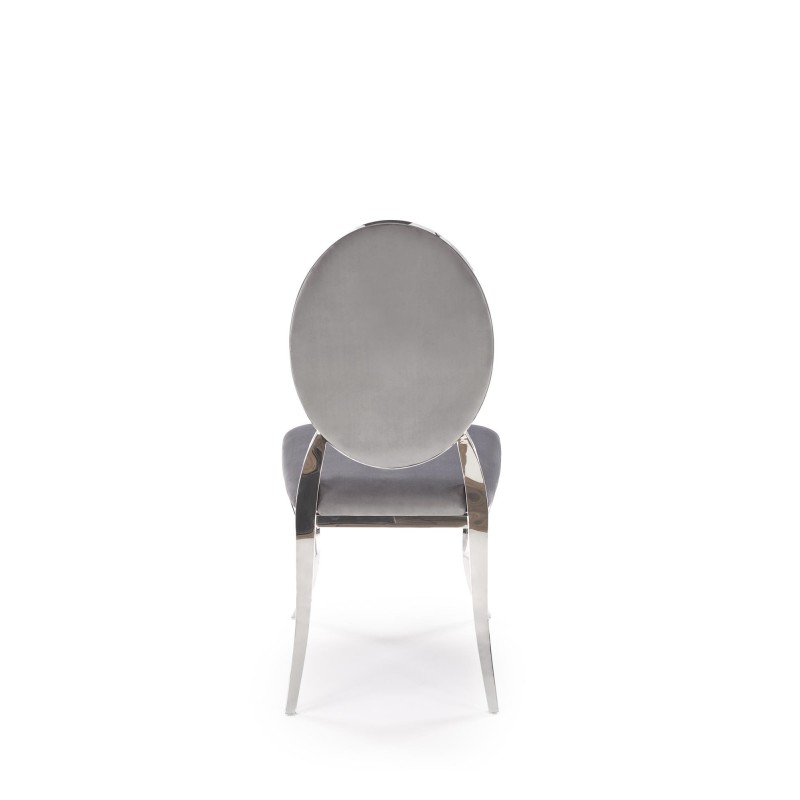 'K555 Ash Grey / Silver Chair' 'K555 Ash Grey / Silver Chair'