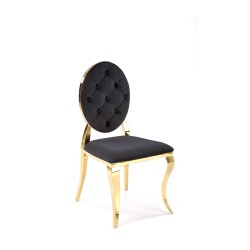 'K556 Black / Gold Chair'