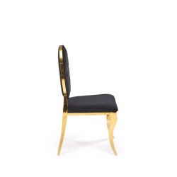 'K556 Black / Gold Chair' 'K556 Black / Gold Chair'