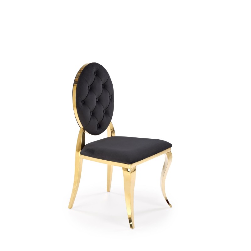 'K556 Black / Gold Chair' 'K556 Black / Gold Chair'