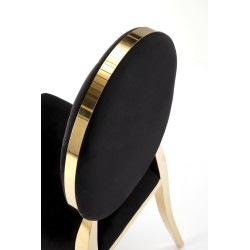 'K556 Black / Gold Chair' 'K556 Black / Gold Chair'