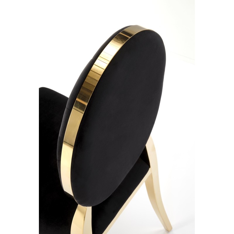 'K556 Black / Gold Chair' 'K556 Black / Gold Chair'