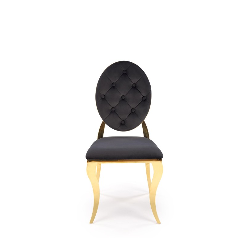 'K556 Black / Gold Chair' 'K556 Black / Gold Chair'