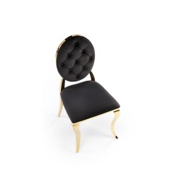 'K556 Black / Gold Chair' 'K556 Black / Gold Chair'