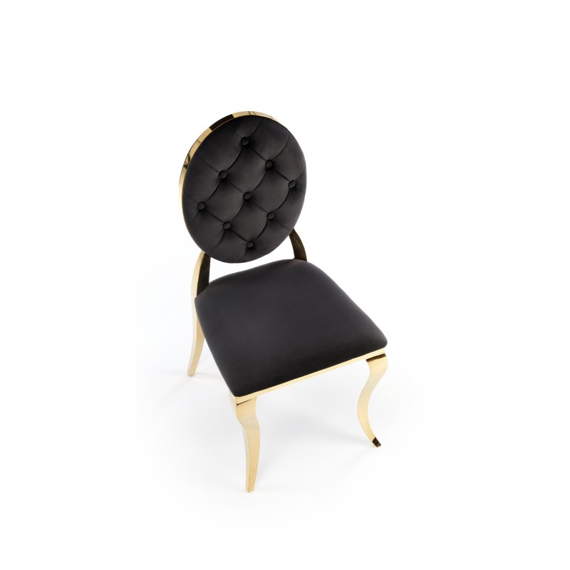 'K556 Black / Gold Chair' 'K556 Black / Gold Chair'