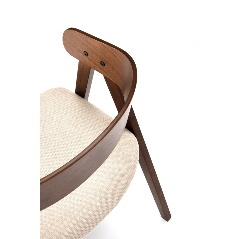 'K562 Walnut Chair / Light Beige' 'K562 Walnut Chair / Light Beige'