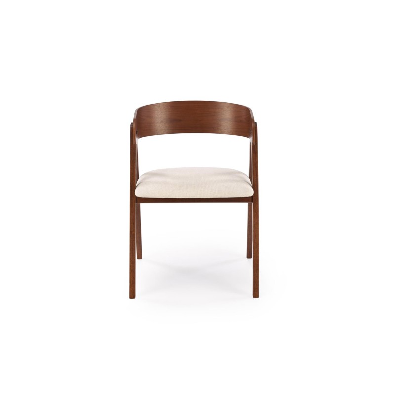 'K562 Walnut Chair / Light Beige' 'K562 Walnut Chair / Light Beige'