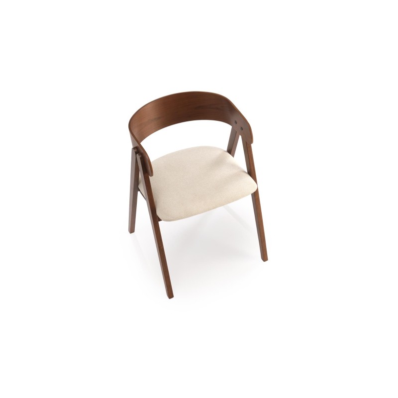 'K562 Walnut Chair / Light Beige' 'K562 Walnut Chair / Light Beige'