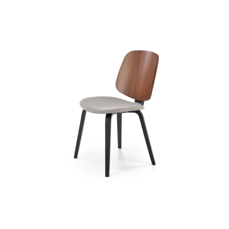 'K563 Walnut / Ash / Black Chair' 'K563 Walnut / Ash / Black Chair'