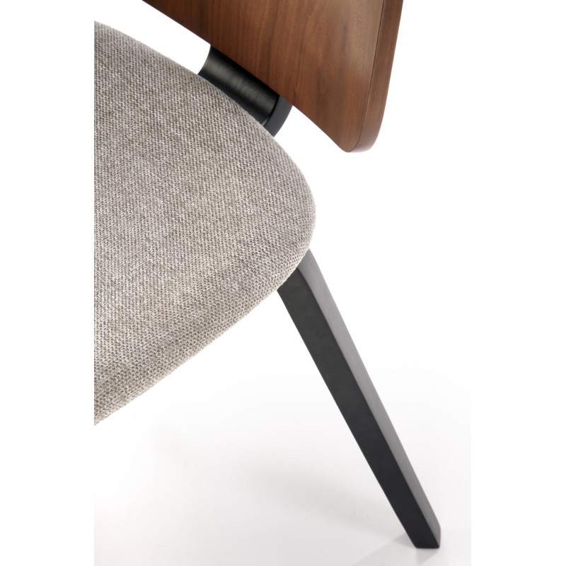 'K563 Walnut / Ash / Black Chair' 'K563 Walnut / Ash / Black Chair'