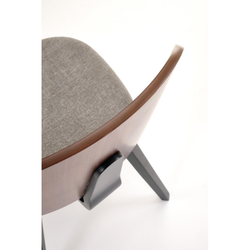 'K563 Walnut / Ash / Black Chair' 'K563 Walnut / Ash / Black Chair'