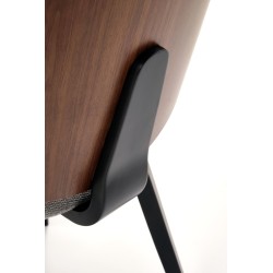 'K563 Walnut / Ash / Black Chair' 'K563 Walnut / Ash / Black Chair'