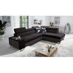 Ecksofa Prestige VII mit weichem Touch, Freya 210.25 + Tauro 8207 - Eleganz und Funktionalität in einem