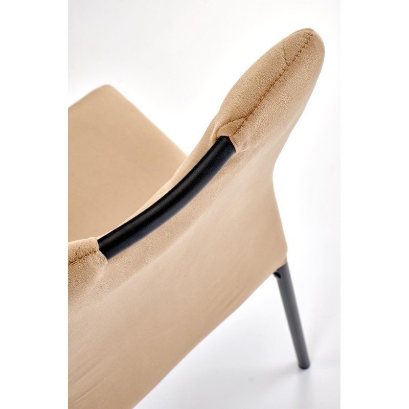 'K577 Beige / Black Chair' 'K577 Beige / Black Chair'