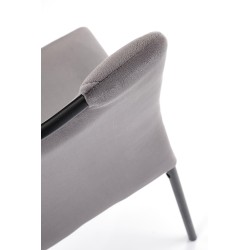 'K577 Ash Grey / Black Chair' 'K577 Ash Grey / Black Chair'