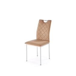 'K578 Beige/Silver Chair'