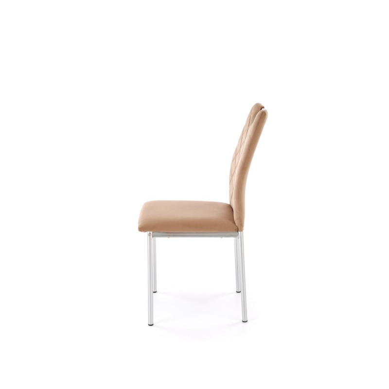 'K578 Beige/Silver Chair' 'K578 Beige/Silver Chair'