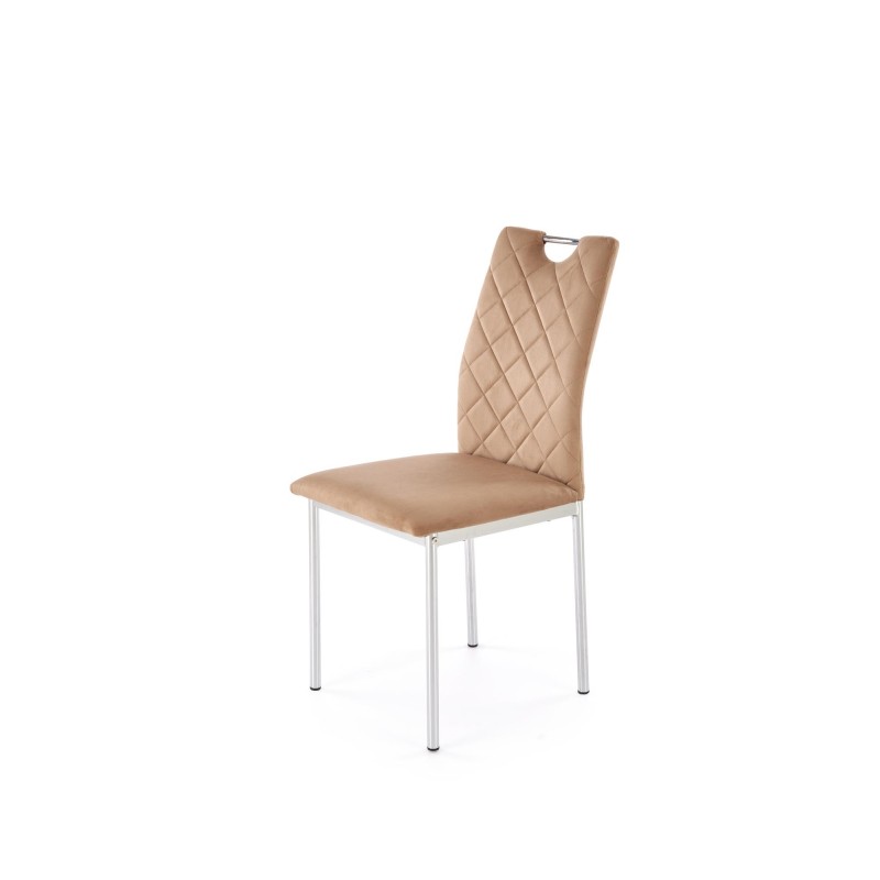 'K578 Beige/Silver Chair' 'K578 Beige/Silver Chair'