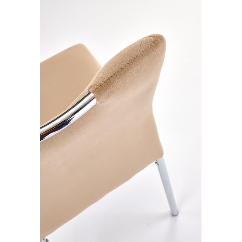 'K578 Beige/Silver Chair' 'K578 Beige/Silver Chair'