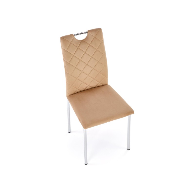 'K578 Beige/Silver Chair' 'K578 Beige/Silver Chair'