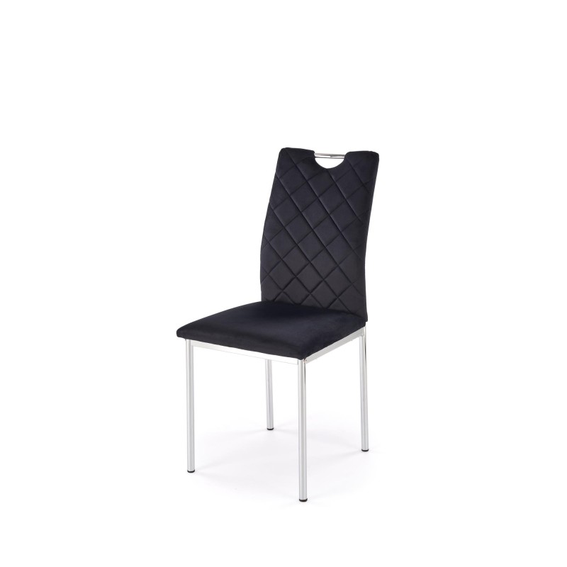 'K578 Black / Silver Chair'