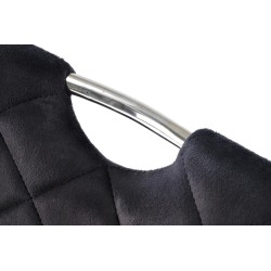 'K578 Black / Silver Chair' 'K578 Black / Silver Chair'