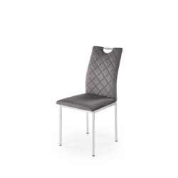 'K578 Ash Grey / Silver Chair'