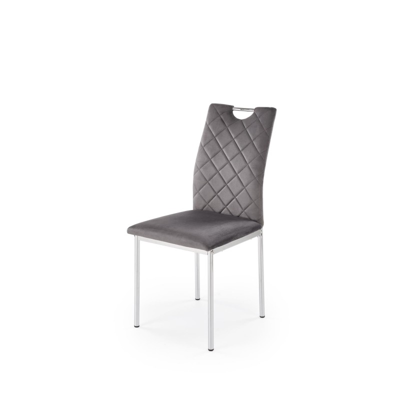 'K578 Ash Grey / Silver Chair'