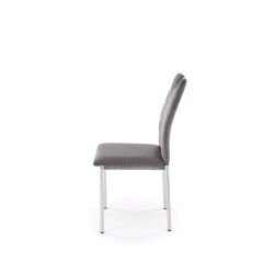 'K578 Ash Grey / Silver Chair' 'K578 Ash Grey / Silver Chair'
