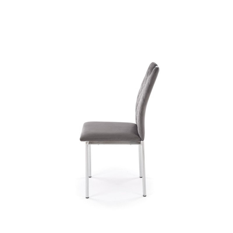 'K578 Ash Grey / Silver Chair' 'K578 Ash Grey / Silver Chair'