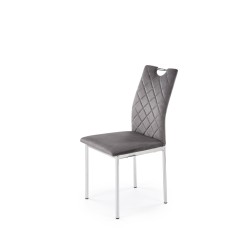 'K578 Ash Grey / Silver Chair' 'K578 Ash Grey / Silver Chair'