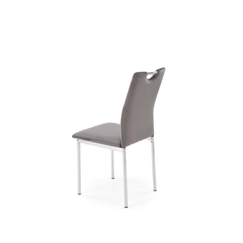 'K578 Ash Grey / Silver Chair' 'K578 Ash Grey / Silver Chair'