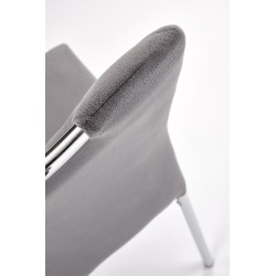 'K578 Ash Grey / Silver Chair' 'K578 Ash Grey / Silver Chair'