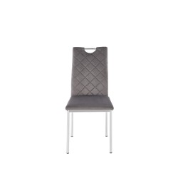 'K578 Ash Grey / Silver Chair' 'K578 Ash Grey / Silver Chair'